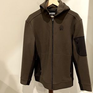 Zip up heavy duty sweat shirt